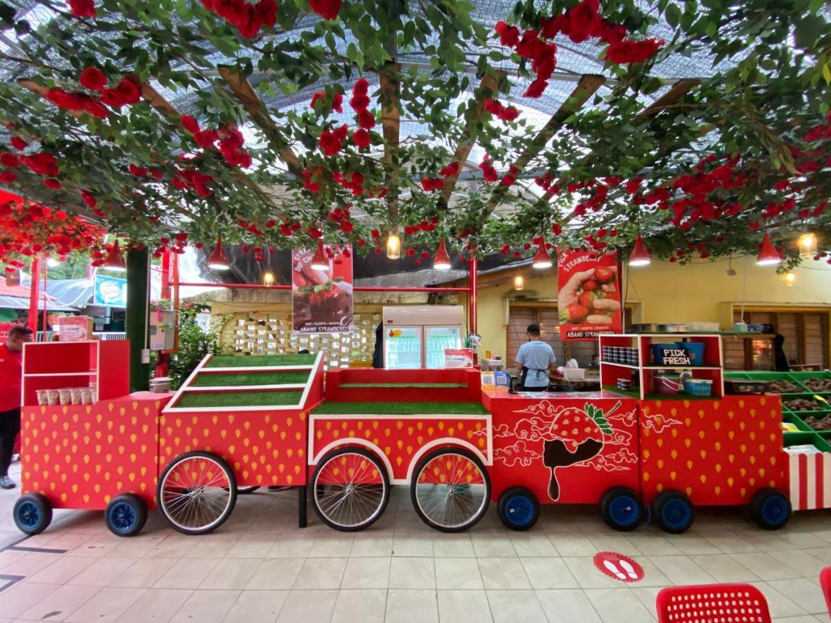 Aiza Homestay Opposite Abang Strawberry Taman Sedia Tanah Rata Ngoại thất bức ảnh